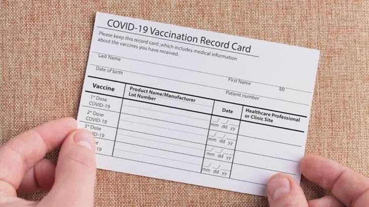 vaccination card